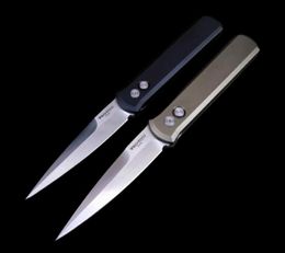 Countes Protech The Godfather 920 Couteau pliant automatique 154cm lame CNC 6061T6 Handle HUNT Camping Survival Tactical pliing couteau1198043