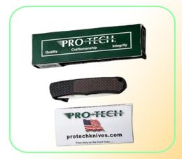 Protech PR151 Magic BR1 Knives Automatisch uitwerpen Vouwmesghiskers 154cm Blade CNC Aviation Aluminium Aluminium Legering Carbon Brazi7811428