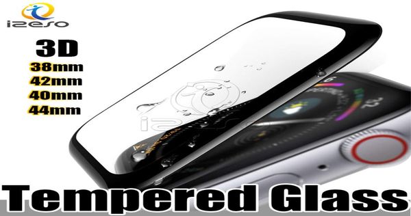 Film de protection pour Apple Watch 8 7 6 3D, couverture complète, protecteur d'écran en verre trempé, 45mm 41mm 44mm 40mm 42mm 38mm, anti-rayures Bub2123166
