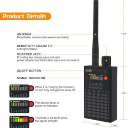 Protégez votre vie privée avec notre détecteur de caméra cachée portable - Idéal pour les bureaux, les hôtels, les voitures et plus encore !