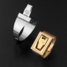 Protection Invisible Sécurité Femmes Self-Defense Personal Ring Fashion Men and Women's Choice191J