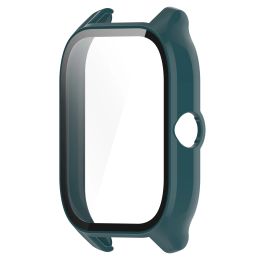 Beschermende hoes voor Amazfit GTS 4 -schermbeschermer gehard glazen frame shell TPU bumper cover smartwatch beschermende shell GTS4