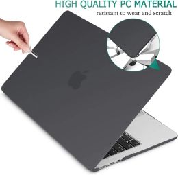 Cas de protection pour Apple MacBook Pro 16.2 A2485 A2780 Hard Shell pour Pro 16 2141 Retina 15 A1398 A1707 A1990 A1286