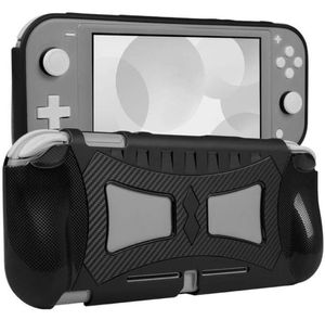 Étui de protection pour Nintendo Switch Lite Antiscratch Shockabsorption Fibre de carbone Surface Soft TPU GRIP HOVER2487861