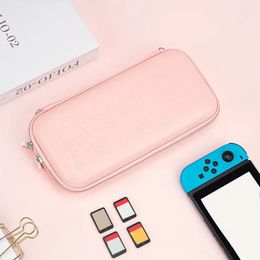 Étui de protection Nintendo Switch pour Switch avec 10 cartouches de jeu, matériau PU étanche et dur pour offrir protection et stockage pour Switch Lite