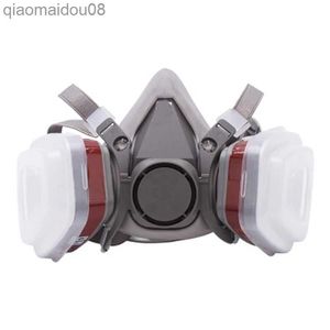 Beschermende kleding 6200 gasmasker Gasmasker Anti-stofmasker Gezichtsgasmasker Bescherming Industriële gasmaskers met filters Veel gebruikt HKD230826
