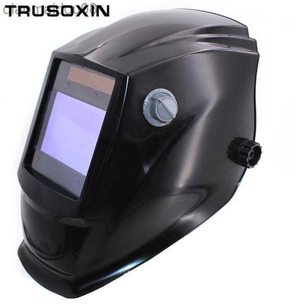 Vêtements de protection Big 4 Arc Sensor DIN5-DIN13 Solaire Assombrissement automatique TIG MIG MMA Meulage True Color Masque de soudage/Capuchon de soudeur/Lunettes de soudeur Housse PC HKD230826