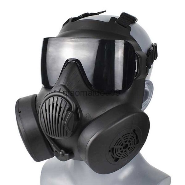 Vêtements de protection Masque à gaz tactique Navy SEAL M50 Mortal CS Army Fan équipé d'un masque Colpaly d'équitation en plein air Équipements Airsoft Équipement tactique HKD230825