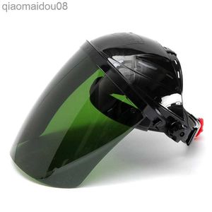 Ropa protectora Casco de soldadura Soldadura por arco Máscara de soldador Máscara de pulido Visera Máscara de radiación UV Equipo de protección de soldador Suministros de soldadura HKD230826