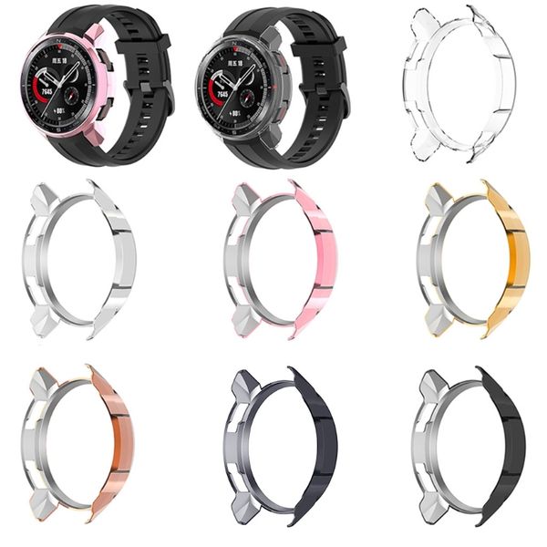 Couvre de protection Étui / groupe pour Honor Watch GS Pro Strap Band Soft Protector Bumper GS Pro Frame Watch Accessoires DropShipping