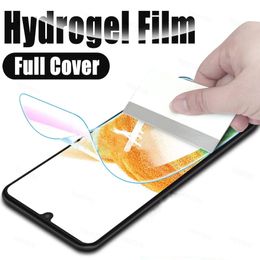 Beschermende film voor Oukitel C33 Hydrogel -filmomslag voor Oukitel C32 C25 C23 C22 C22 C21 C19 C31 Pro Screen Protector Film