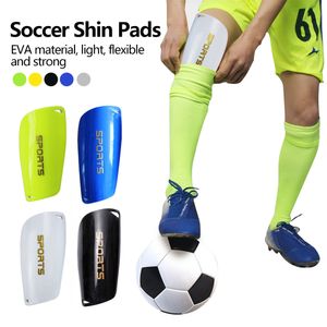 Beschermende uitrusting 1 paar Sportvoetbal Shin Guard Pad Sock been ondersteuning voetbalcompressie kalf mouw Shinguard voor volwassen tieners kinderen 230328