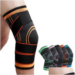 Équipement de protection 1 pièce de sport pour hommes, genouillère de compression, coussinets de soutien élastiques, équipement de fitness, volley-ball, basket-ball, cyclisme, Dro Otobs