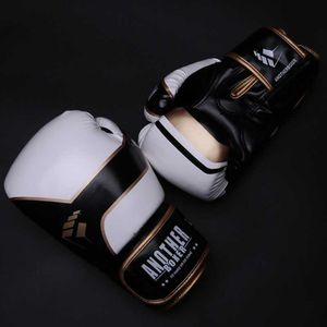 Équipement de protection 4-14OZ Gants de boxe formation gants de boxe pour enfants adultes Muay Thai Boxe Sanda équipement combat arts martiaux coup de pied MMA Sanda HKD230718