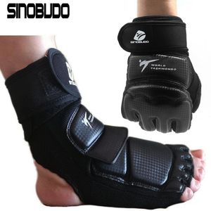 Équipement de protection Gants de protection pour enfant adulte Protège-pieds Taekwondo Soutien de la cheville Protège-pieds de combat Botte de kickboxing Approuvé par WT Protecteur de paume 230530