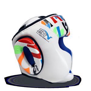 Équipement de protection BN 3 7Y Casque de boxe pour enfants Muay Thai Kickboxing MMA Arts martiaux Sparring Couvre-chef Protecteur de tête Équipement d'entraînement au combat EO 230103