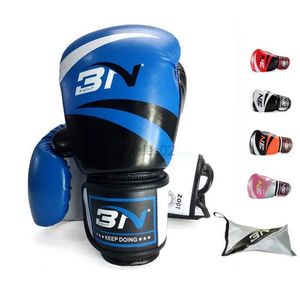 Équipement de protection BNRPO 8/10 / 12OZ Enfants Adultes Femmes Hommes Sparring MMA Muay Thai Gants de boxe Arts martiaux Grappling Mitts Kickboxing yq240318