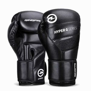 Équipement de protection Gants de boxe Gants de sparring Hommes et femmes Entraînement pour combattre Sac de sable Muay Thai Combat Combat Adulte Porter Sale Épaissi yq240318