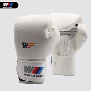 Beschermende versnelling fabriek groothandel professionele training pu lederen bokshandschoenen mma punch mitts 8oz 10oz 12oz 14oz 16oz 230413