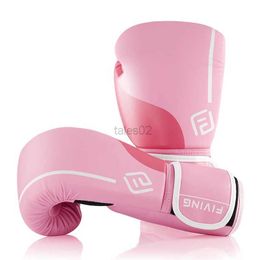 Équipement de protection FIVING gants de boxe femme Mo Landi couleur adulte Sanda Muay Thai gants de sac de sable de boxe gants de formation professionnelle yq240318