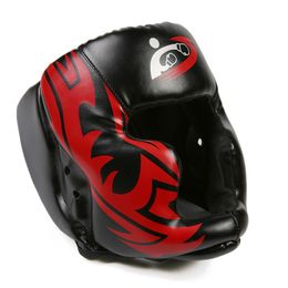 Équipement de protection Taille libre Muay Thai Boxe Taekwondo MMA Casque Protecteur de tête Karaté Sparring Kickboxing Couvre-chef DDO 221027