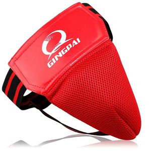 GINGPAI Sanda Protector MMA Groin Guard Protection Coupe de Sécurité Arts Martiaux Boxe Protecteur Entraînement Sportif Équipement de Protection 231122