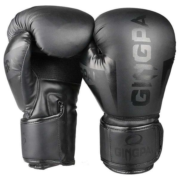 Équipement de protection Kick Boxing Gants pour adultes hommes femmes PU Karaté Muay Thai Guantes De Boxeo Free Fight MMA Sanda Formation Adultes Enfants Équipement HKD231124