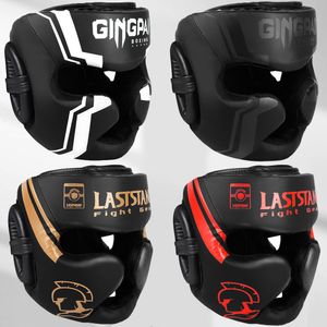 Équipement de protection Kick Boxing Casque Karaté Muay Thai Guantes De Boxeo Free Fight Headgear MMA Head Guard Sanda Formation Adultes Enfants Équipement 230309