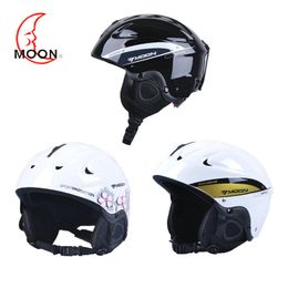 Equipaggiamento protettivo MOON Casco da sci da snowboard Non integrale di attrezzatura da sci all'aperto e protezioni per bambini adulti Capacete di sicurezza 230803