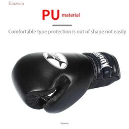 Gants de boxe professionnels de protection Gérose des gants de combat libre pour adultes pour hommes Femmes de haute qualité MUAY Thai MMA Boxing Training Equipment 499