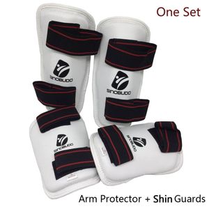 Équipement de protection Taekwondo bras protège-tibias kick boxe protecteur Sanda taekwondo boxe Leggings Protection de la cheville pour MMA Muay thai protège-tibias 230808