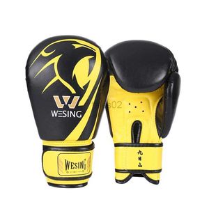 Équipement de protection Wesing 6oz Gants de boxe pour enfants Gants d'entraînement en cuir pour enfants yq240318