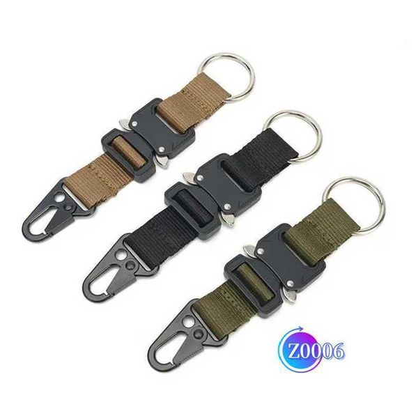 Prottements équipements en plein air accessoires tactiques extérieurs sports d'extérieur Keychain Moulonnage Bagure d'accessoires Camping EDC Fournitures Key Ring Bwl Aorr