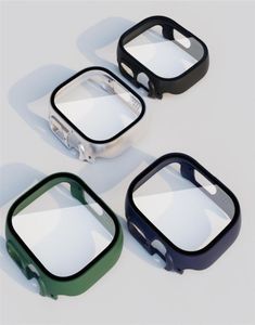 Beschermende glazen behuizing Screen Protector voor Apple Watch Series 45678 38 mm 40 mm 41 mm 42 mm 44 mm 45 mm 49 mm Smartwatch Volledige cover B2214713
