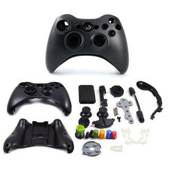 Beschermende behuizing Shell Cover Case Volledige knop ingesteld voor Xbox 360 Wireless Controller Game -accessoires