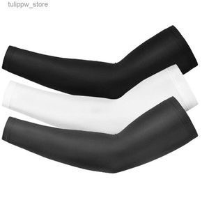 Beschermende mouwen Armbeenwarmers 2 stuks Unisex Koelhoes Dames Heren Sport Hardlopen UV-zonbescherming Buiten Vissen Fietsen voor Hide Tattoo 230621 L240312