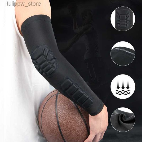 Manches de protection sport coudière manches manchettes Compression bras soutien hommes femmes basket-ball cyclisme L240312