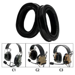 Protector Comtac I II III casque tactique Peltor Comtac Series Gel Pousque-oreilles pour casque de bruits électronique Remplacez les oreilles