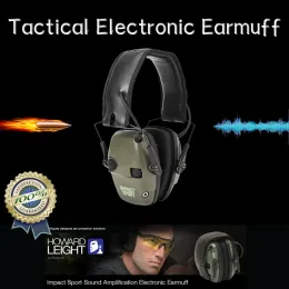 Protector Electronic Shooting Earmuffs Tactical Impact Amplification sondage Protection d'oreille Antitinie Muff Muff Outdoor Sports 1PC