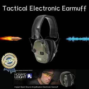 Beschermer Elektronische schietpartijen Tactische impact Geluidsversterking Hoofdtelie Hoorbeveiliging Antinoise Ear Muff Outdoor Sport 1PC