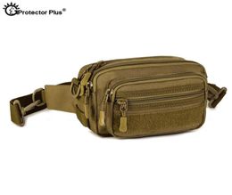 Protecteur PS Sac à main polyvalent Men Tactical Moe Messager Sac étanche camouflage grimper la taille de la taille des sports 3892512