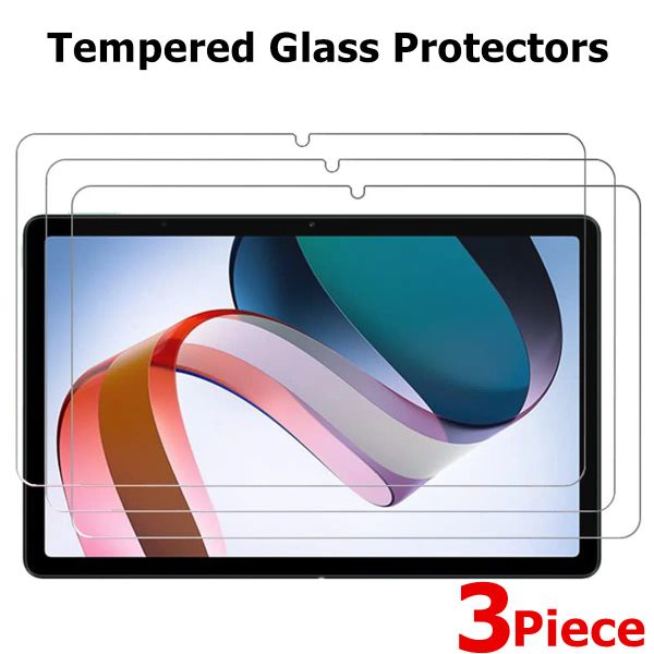 Protecteurs 3 actions de verre Protecteurs pour Xiaomi Redmi Pad SE Screen Protective Film 9h Exprovisionnement pour Xiaomi Mi Pad 6 6pro 5 5pro Films