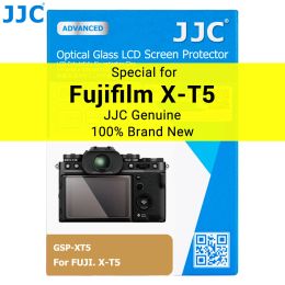 Beschermers JJC Fuji XT5 -schermbeschermer gehard glas voor Fujifilm XT5 Camera Accessories 2.5d Round Randen LCD -schermafdekking Antiscrach