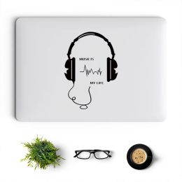 Protecteurs Music DJ Hophone ordinateur portable Sticker pour Book Pro 16 Retina Air 13 15,6 pouces Couverture Skin Accer Notebook Chromebook Vinyl Decal