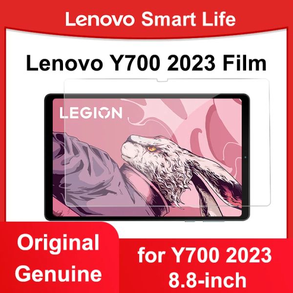 Protectores Originales Lenovo Legion Pad Y700 2023 Película endurecida Corte de Grado Diamante Strong Antifingerprint Cobertura de pantalla completa