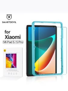 Beschermers smartdevil gehard glas voor xiaomi mi kussen 6 11 inch pad 5 5Pro 12,4 inch tablet 9h schermbeschermer HD anti -blauwe straal met gereedschap