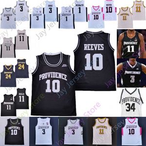 Maillot de basket-ball Providence Friars NCAA Nate Watson A.J. Reeves Brycen Goodine Alyn Race Al Durham Noah Horchler Jared Bynum