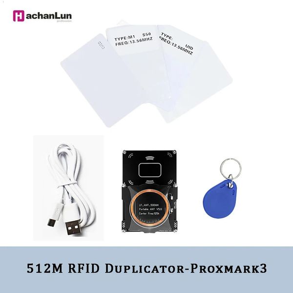 Proxmark3 última versión replicador RFID duplicador NFC escritor Control de acceso lector de tarjetas USB Set clon 240123