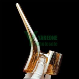 Proxy Bub Glass Attachment Pipe Custom Color Smoking Bubbler Pipe Bong Reemplazo para Proxy Vaporizer Device YAREONE Venta al por mayor