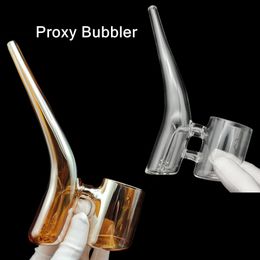 Proxy Bub Glass Attachment Custom Smoking Pipe Bubbler Bong Vervanging in diverse kleuren voor Proxy Vaporizer YAREONE Groothandel